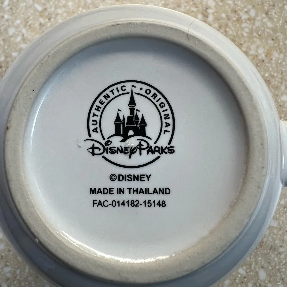 Disney Parks Mickey and Minnie Once Upon a Time Red and white Mug